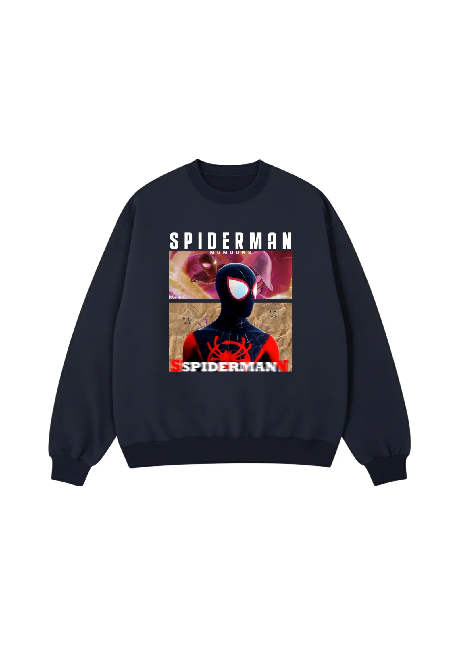 Spiderman Unisex Oversized Sweatshirt – 400 GSM Premium Edition